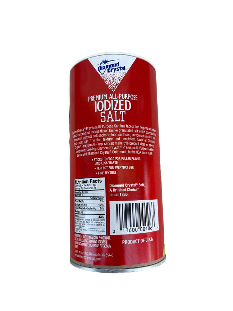 Iodized salt