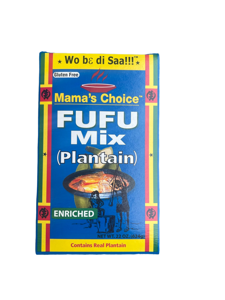 Mamas choice fufu mix plantain