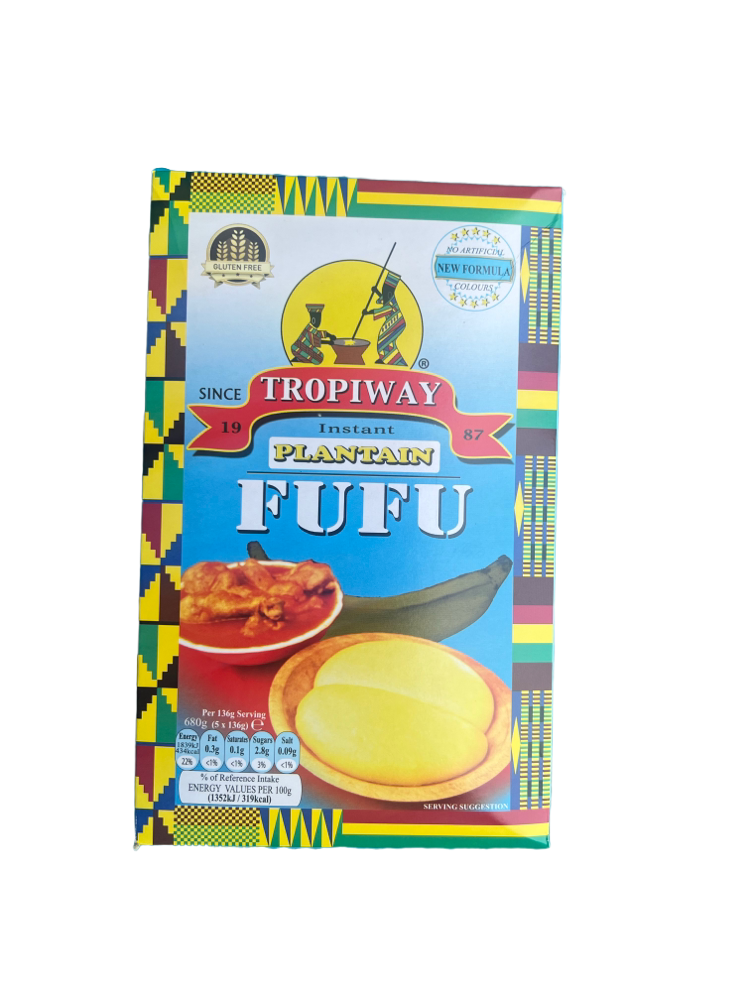 Plantain fufu